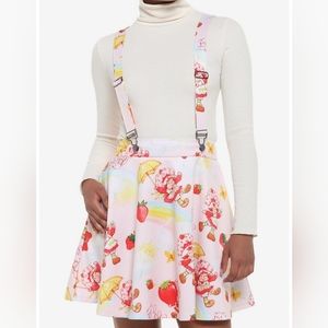 Strawberry Shortcake Suspender Skirt size Small